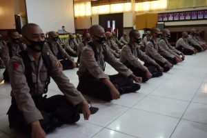 Kapolres Pontianak Kota Ingatkan Ke 60 Siswa SPN Agar Tidak Melanggar Aturan Pidana