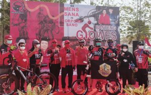 PDI-P Kalbar Laksanakan Kegiatan Banteng Gowes Sehat