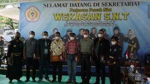 Perguruan Pencak Silat Wekasan SNT Beri Gelar Kehormatan ke Sejumlah Purnawirawan TNI AL