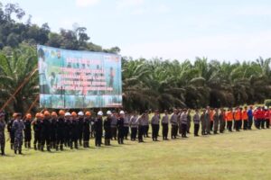 KAL Laksanakan Apel Gabungan Kesiapan Penaggulangan Karhutla