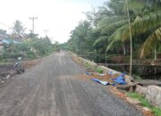 Pekerjaan Jalan Desa Padu Banjar Direspon Positif Masyarakat
