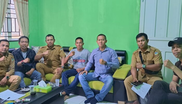 Jelang HUT RI Ke-79 Pemerintah Desa Nipah Kuning Bersama Media Relasipublik.Com Gelar Kejuaraan Bola Voli