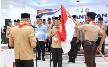 Bupati Menjabat Mabicab  Pramuka Ketapang