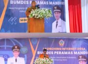 Sekda Kayong Utara Hadiri Peluncuran Internet Desa Pangkalan Buton
