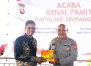 Wabup KKU Menghadiri  Acara Kenal Pamit Kapolsek Simpang Hilir