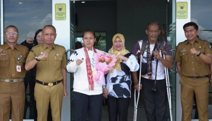 Sekda Ketapang Sambut Kepulangan Atlet Difabel yang Mengikuti Para Games Thailand